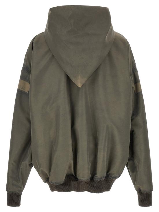  릭 오웬스 자켓 LDRR02F4793NBFD78 GRAY - RICK OWENS