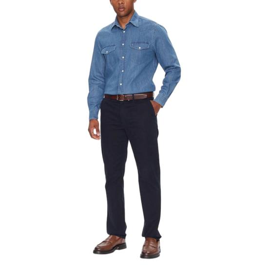 25FW 타미힐피거 셔츠 TO16661200347RO BLUE - TOMMY HILFIGER