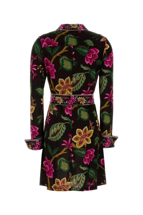 26FW 다이앤 본 퍼스텐버그 원피스 D043EHAWSOMDJY HAWSO BLACK - DIANE VON FURSTENBERG