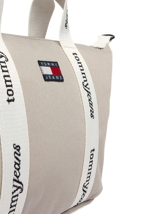  타미힐피거 토트백 AW0AW18460 AEP ONESIZE Tommy Hilfiger BEIGE - TOMMY HILFIGER