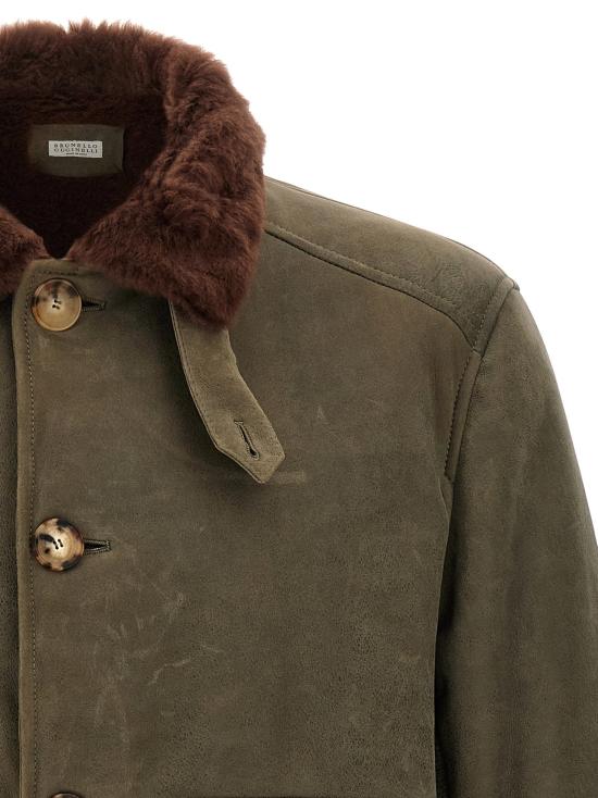  브루넬로 쿠치넬리 자켓 LDMPMWT1952CMD40 OLIVE - BRUNELLO CUCINELLI