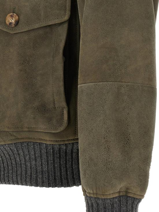  브루넬로 쿠치넬리 자켓 LDMPMWT1952CMD40 OLIVE - BRUNELLO CUCINELLI