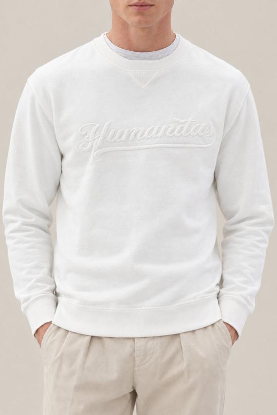  브루넬로 쿠치넬리 긴팔 티셔츠 i303889 WHITE