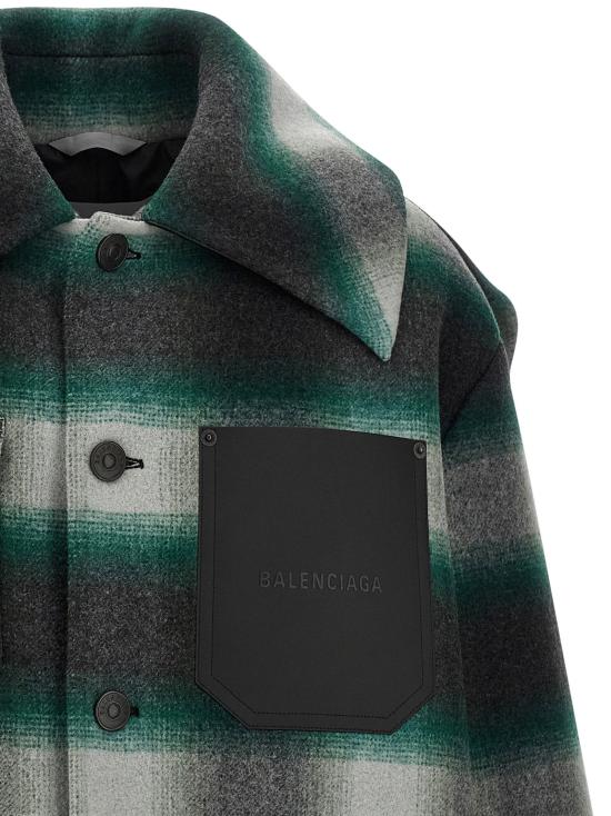  발렌시아가 자켓 LDA009IUTUU573010 GREEN - BALENCIAGA