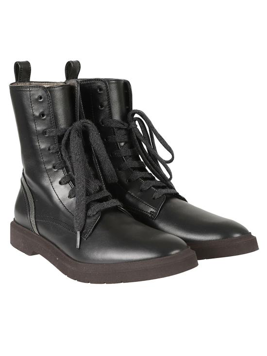  브루넬로 쿠치넬리 부츠 i196718 BLACK - BRUNELLO CUCINELLI