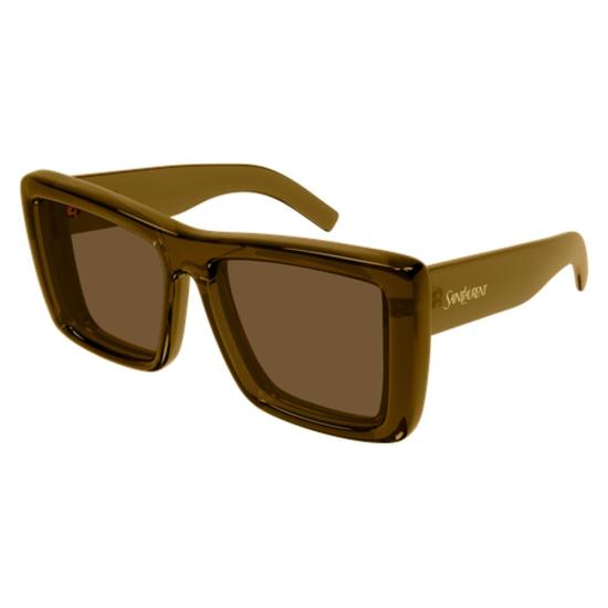 26SS 생로랑 선글라스 SL900HOWL Transparent Khaki 61 - SAINT LAURENT