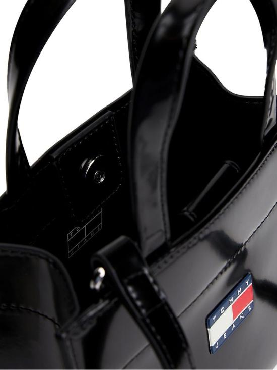  타미힐피거 토트백 AW0AW17870 BDS ONESIZE Tommy Hilfiger BLACK - TOMMY HILFIGER