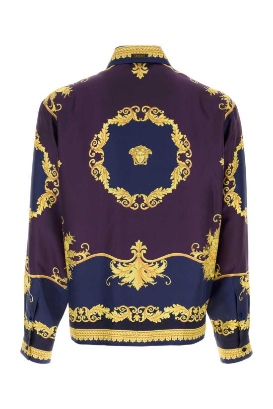 26FW 베르사체 셔츠 10245201A19254 5UL30 NAVY - VERSACE