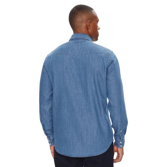 25FW 타미힐피거 셔츠 TO16661200347RO BLUE - TOMMY HILFIGER