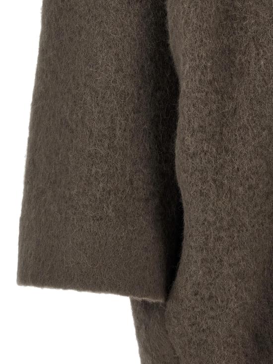 26FW 릭 오웬스 코트 RI344791BM GREY - RICK OWENS
