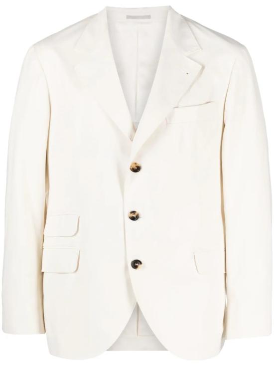  브루넬로 쿠치넬리 자켓 i299622 WHITE