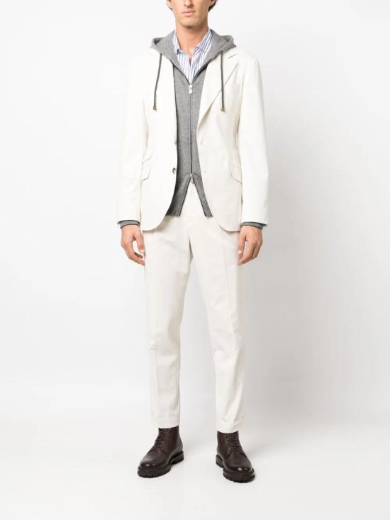  브루넬로 쿠치넬리 자켓 i299622 WHITE - BRUNELLO CUCINELLI