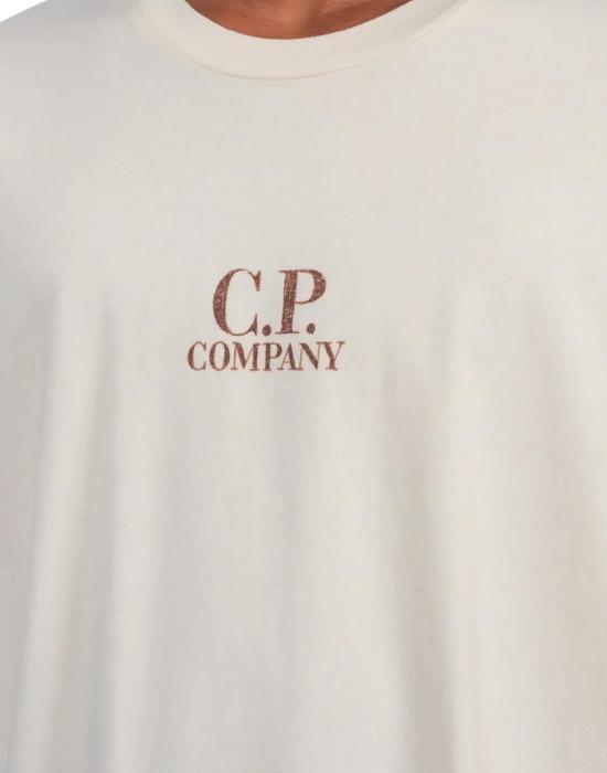26FW 씨피 컴퍼니 탑 20CMTS291A005431G114 BEIGE - C.P. COMPANY