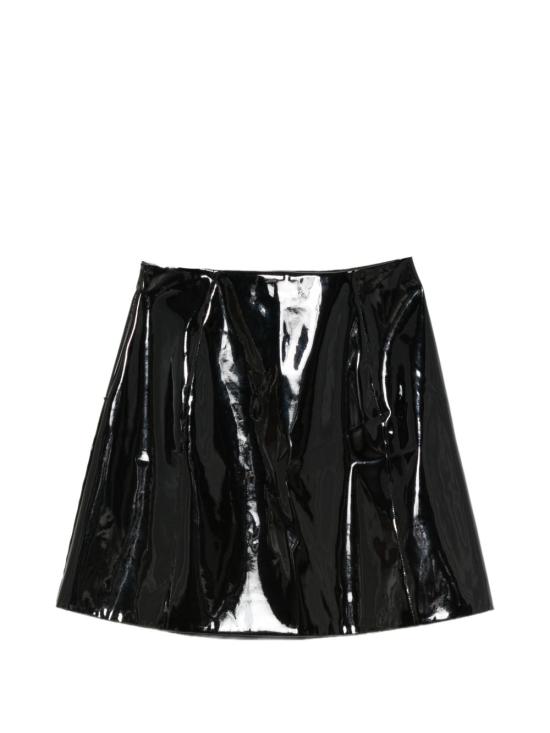 26FW 엠포리오 아르마니 미디 스커트 EW005503 AF28995UC001 BLACK - EMPORIO ARMANI
