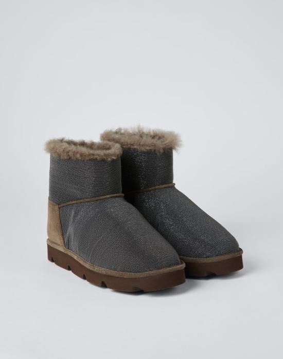  브루넬로 쿠치넬리 부츠 i198051 BROWN - BRUNELLO CUCINELLI
