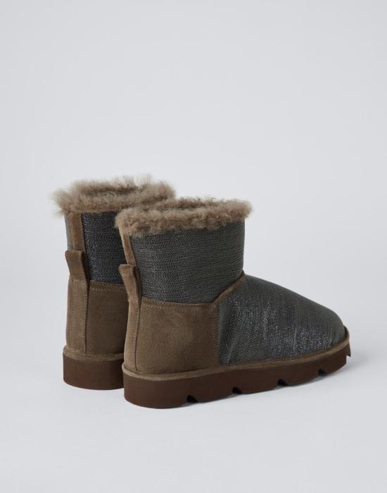  브루넬로 쿠치넬리 부츠 i198051 BROWN - BRUNELLO CUCINELLI