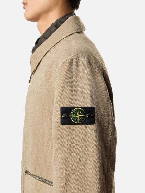  스톤 아일랜드 자켓 MASTER ULT 009386 BISCUIT M BEIGE - STONE ISLAND