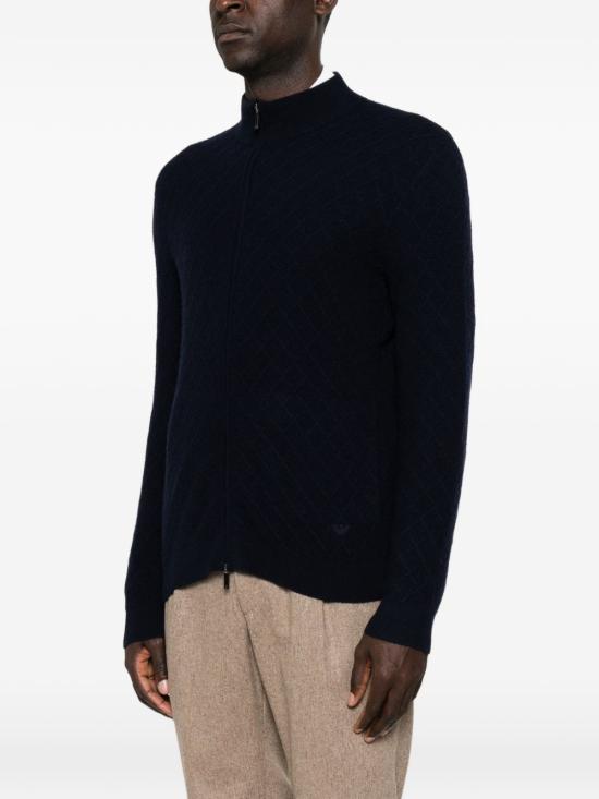 26FW 엠포리오 아르마니 가디건 EM007388 AF29684MB109 NAVY - EMPORIO ARMANI