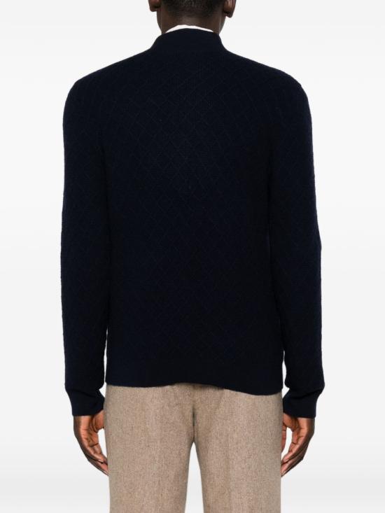 26FW 엠포리오 아르마니 가디건 EM007388 AF29684MB109 NAVY - EMPORIO ARMANI