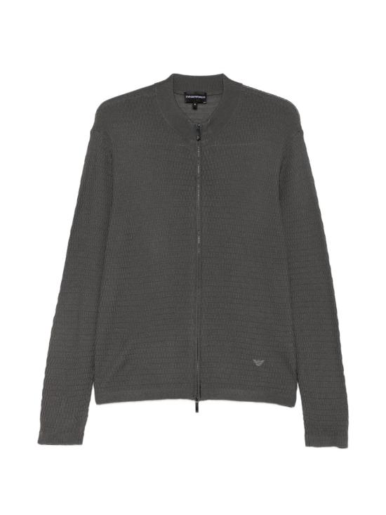 26FW 엠포리오 아르마니 가디건 EM006315 AF27831F8040 GREY