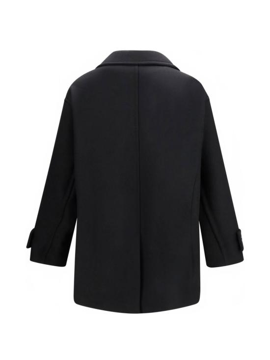 26FW 아미 코트 HCO480 WV0078001 BLACK - AMI