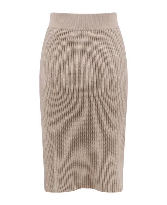  브루넬로 쿠치넬리 스커트 i199394 BEIGE - BRUNELLO CUCINELLI