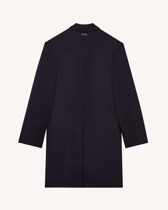 26FW 생로랑 코트 MASTER ULT 010293 BLEU 48 NAVY - SAINT LAURENT