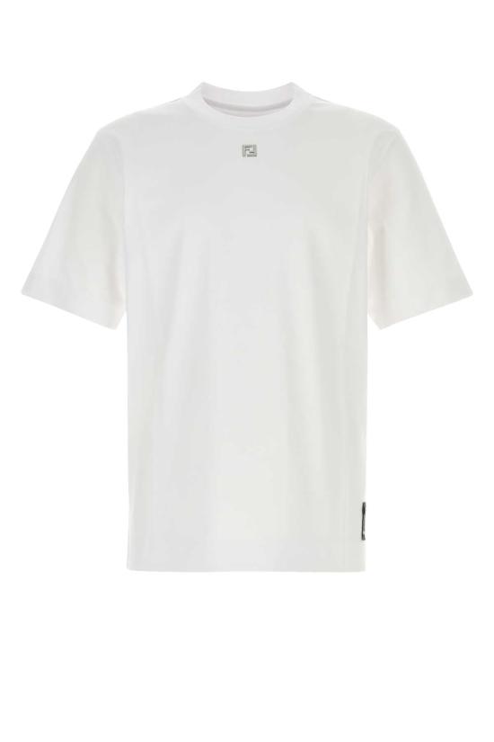 26SS 펜디 코튼 티셔츠 FY0936ARYY F0QA0 WHITE