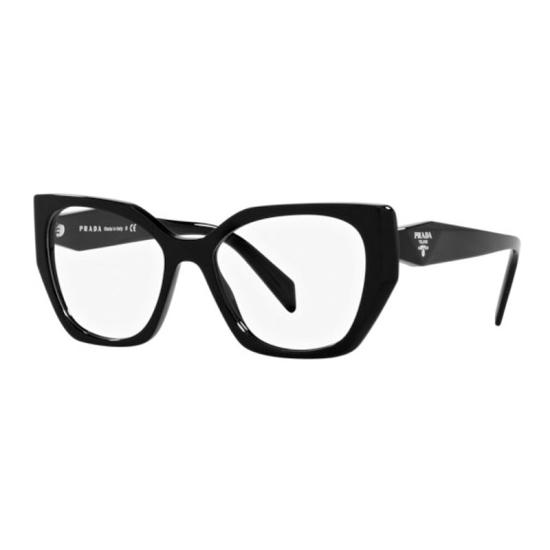  프라다 안경 PR18WV1AB1O1 54 BLACK