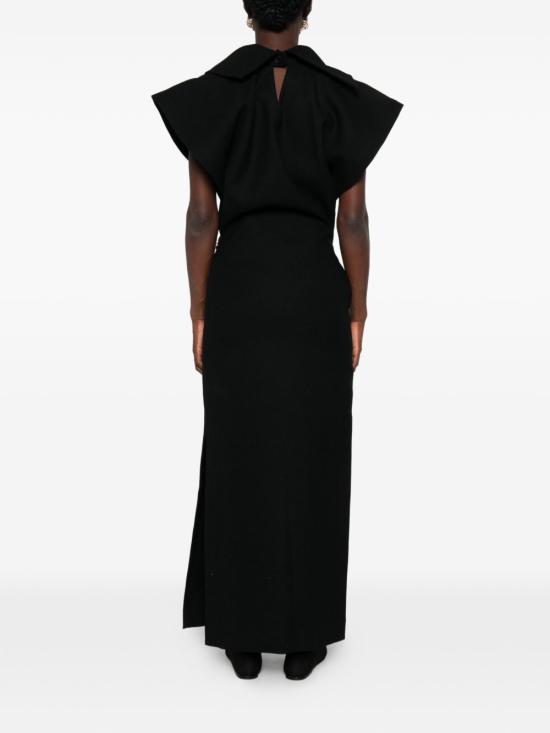 26FW 이세이 미야케 롱 원피스 IM68FH026 15 BLACK - ISSEY MIYAKE