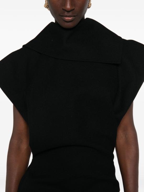 26FW 이세이 미야케 롱 원피스 IM68FH026 15 BLACK - ISSEY MIYAKE