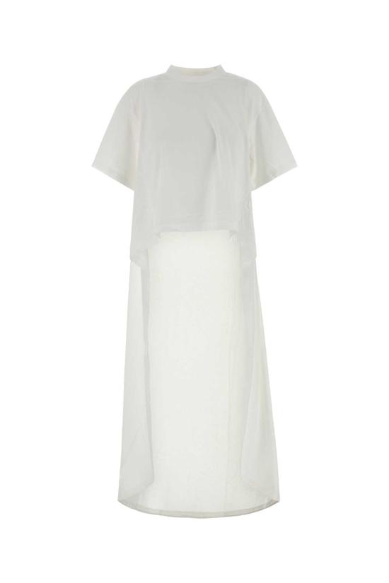 26FW 발렌시아가 폴로 티셔츠 871740TUVC9 2765 WHITE
