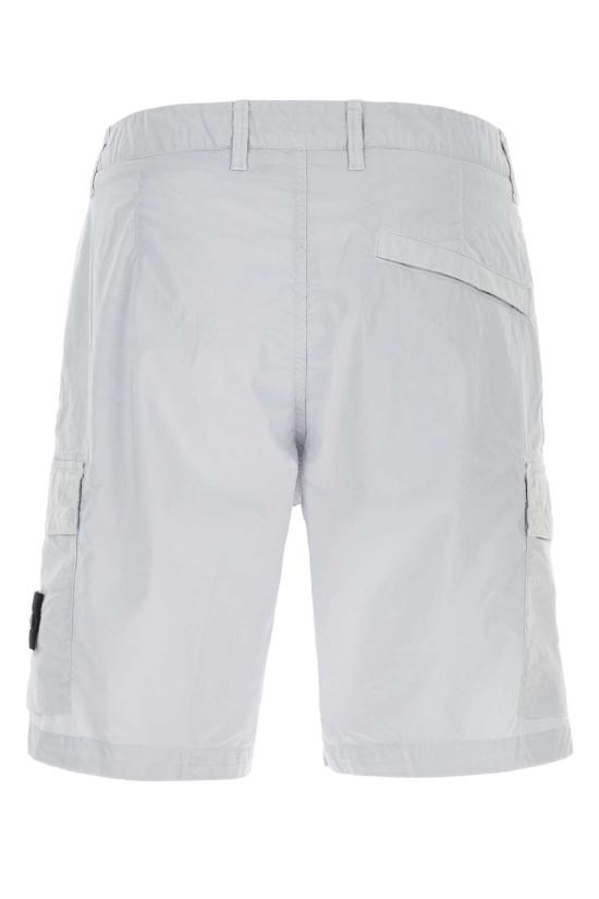 26SS 스톤 아일랜드 스트레치 코튼 텔라 파라슈트 카고 쇼츠 L1S15L100020S0003 V0041 SKYBLUE - STONE ISLAND