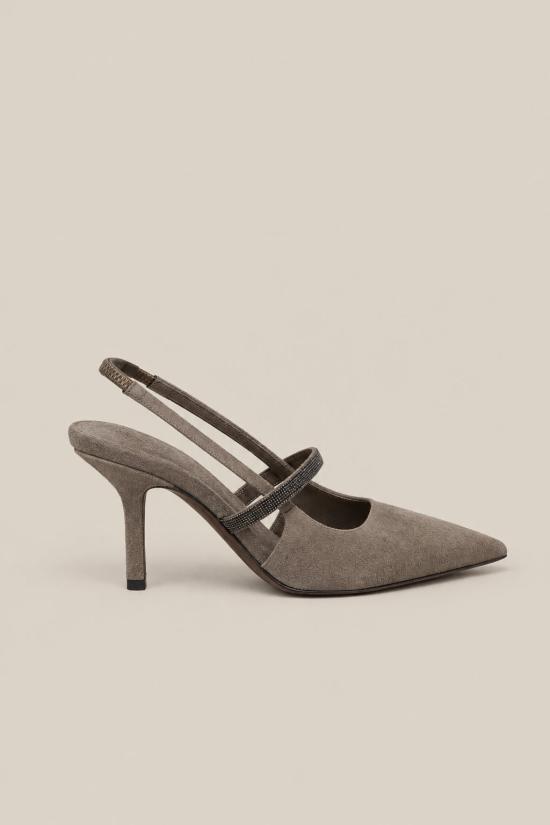  브루넬로 쿠치넬리 힐/펌프스 i271066 BROWN - BRUNELLO CUCINELLI