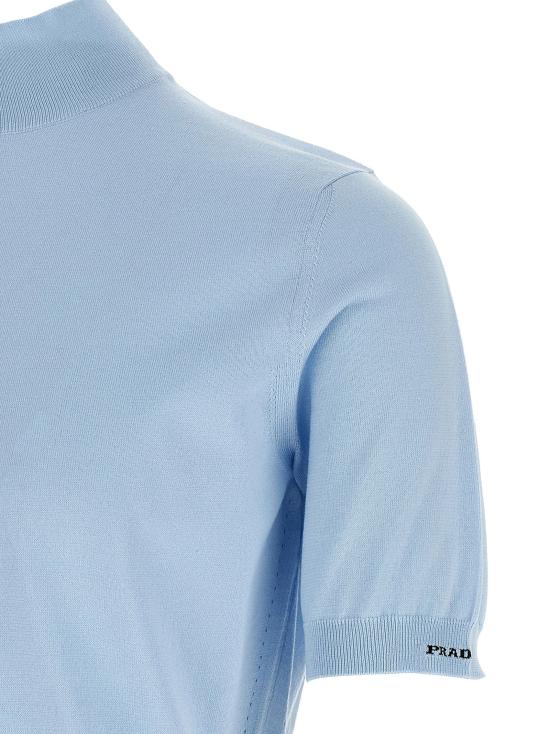  프라다 스웨터 LDUMR681SOOO1811F0012 LIGHT BLUE - PRADA