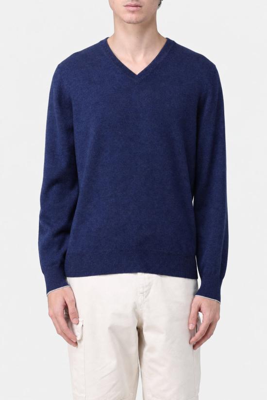  브루넬로 쿠치넬리 스웨터 i265554 BLUE