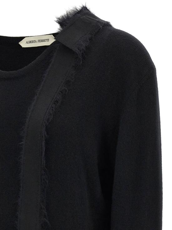  알베르타 페레티 스웨터 LDA090751020555 BLACK - ALBERTA FERRETTI