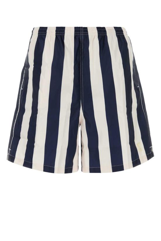 26SS 아미 롱 스트라이프 스윔수트 HBW316AW0027 A027 NAVY