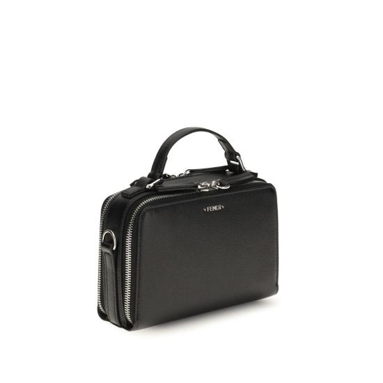 26FW 펜디 토트백 FE7VA703B138F0QA1BB BLACK - FENDI