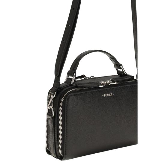 26FW 펜디 토트백 FE7VA703B138F0QA1BB BLACK - FENDI