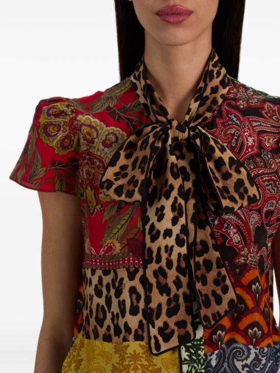  앨리스 앤 올리비아 셔츠 CC608P60005A948 AI26 MULTICOLOR - ALICE & OLIVIA