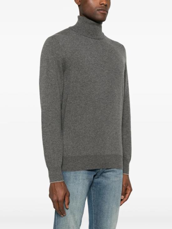  브루넬로 쿠치넬리 스웨터 i299725 GRAY - BRUNELLO CUCINELLI