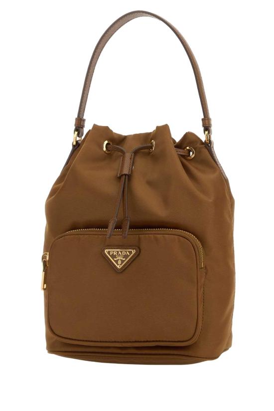 26FW 프라다 리에디션 1995 리나일론 듀엣 버킷백 1BH038VUOPRV44 F0134 BROWN - PRADA