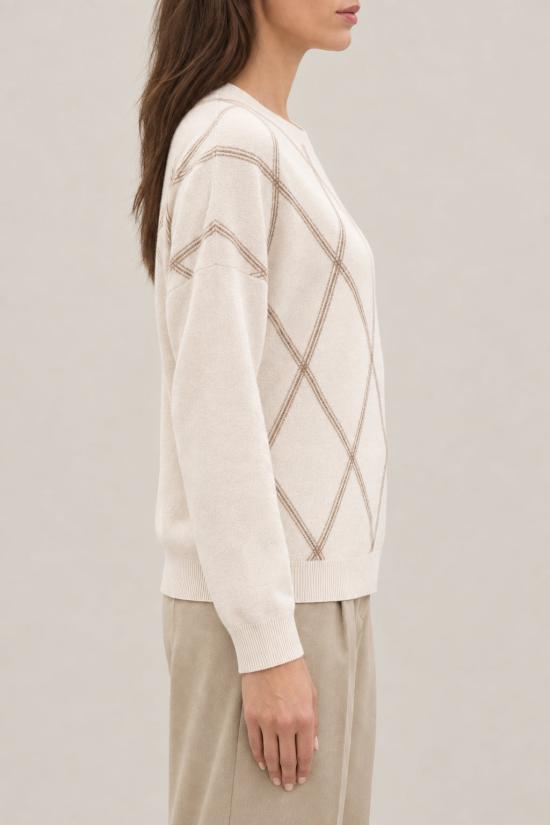  브루넬로 쿠치넬리 스웨터 i202709 BEIGE - BRUNELLO CUCINELLI