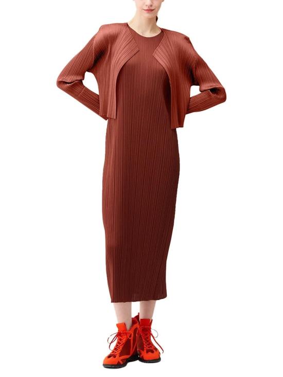  이세이 미야케 스웨터 210000037959 RED - ISSEY MIYAKE