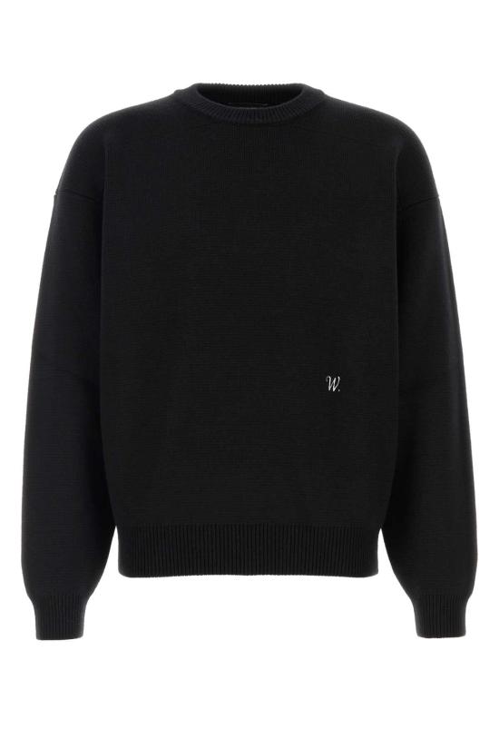 26FW 윌리 차바리아 스웨터 MMSSW002 001 BLACK
