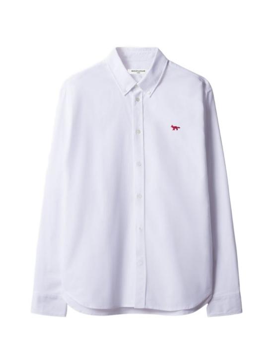  메종키츠네 셔츠 QM00425WC5062P100 AI26 WHITE