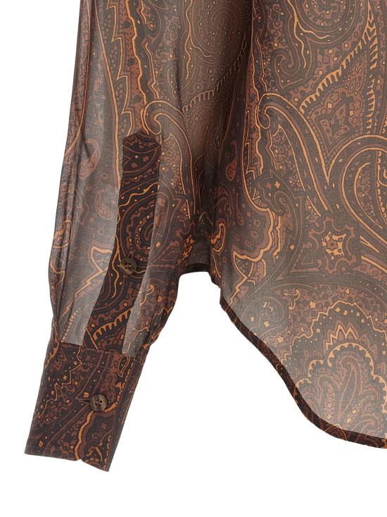26FW 에트로 블라우스 ET344586BM BROWN - ETRO