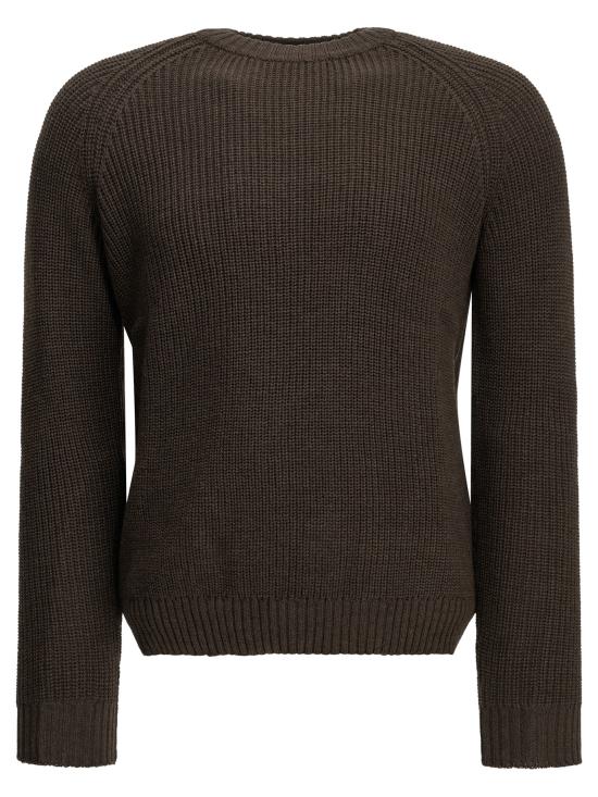 26FW 라키 니트웨어 REBEL GIROCOLLO WVCIOCCOLATO Brown