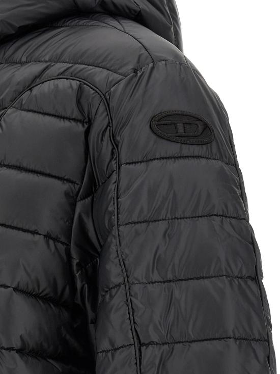 26FW 디젤 패딩 DI338817BM BLACK - DIESEL